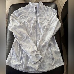 Lululemon Athletica White and Gray align  Jacket